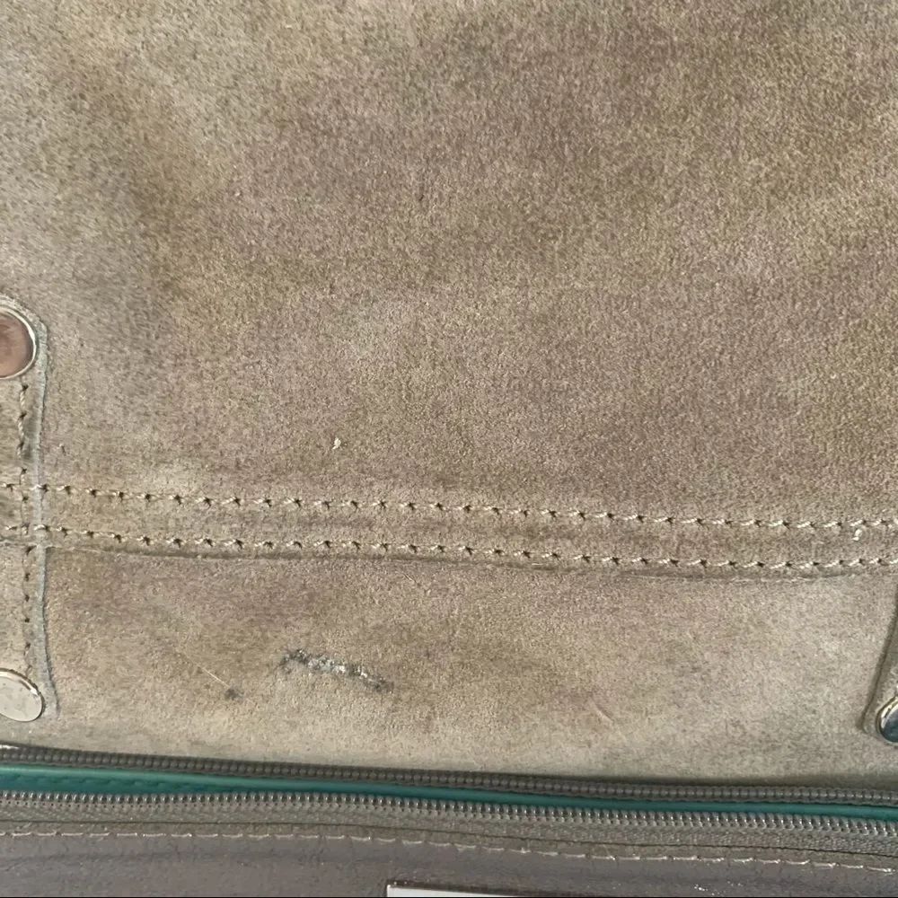 Tiffany & Co. Reversible Pewter Suede/Leather - Picture 11 of 12